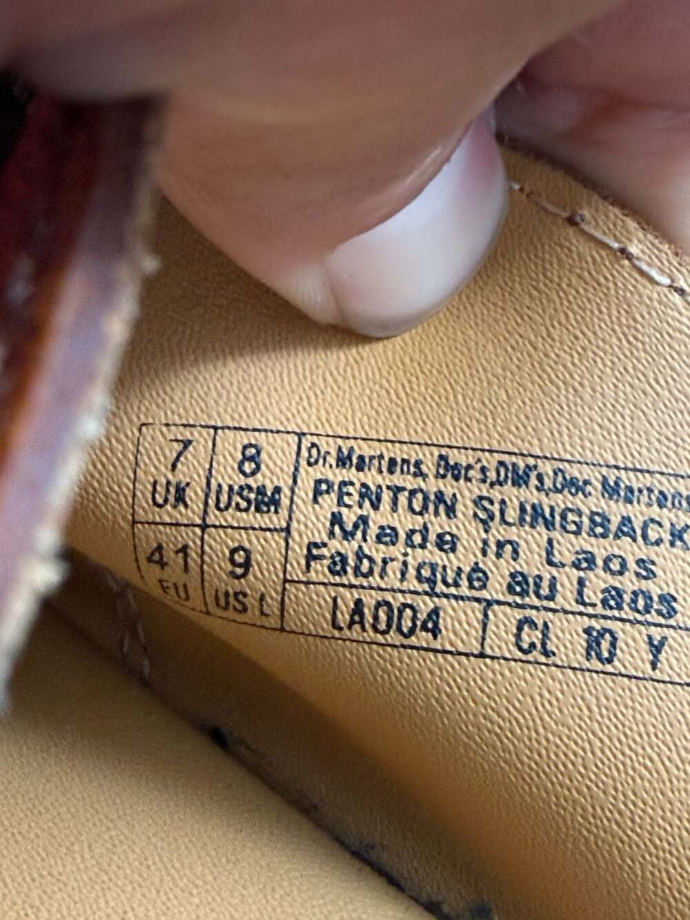 Dr. Martens Penton Slingback Mules in Whiskey Westminster Leather - Picture 4 of 8